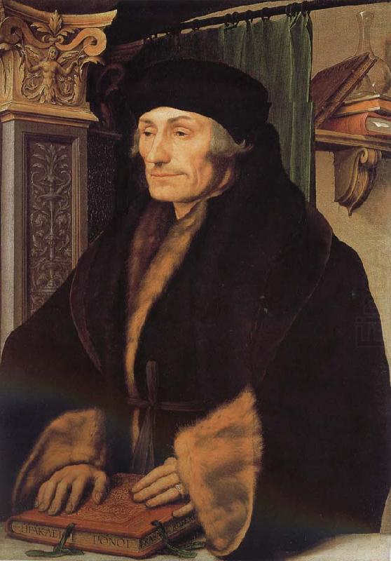 Hans Holbein Rotterdam's Erasmus and the Renaissance portrait Bizhu china oil painting image